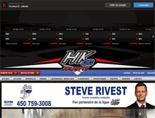 Tablet Screenshot of dekhockeyjoliette.net